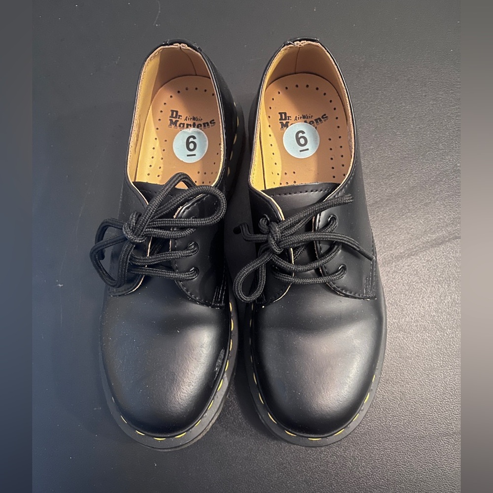 Dr. Martens Black Lace-Up Shoes